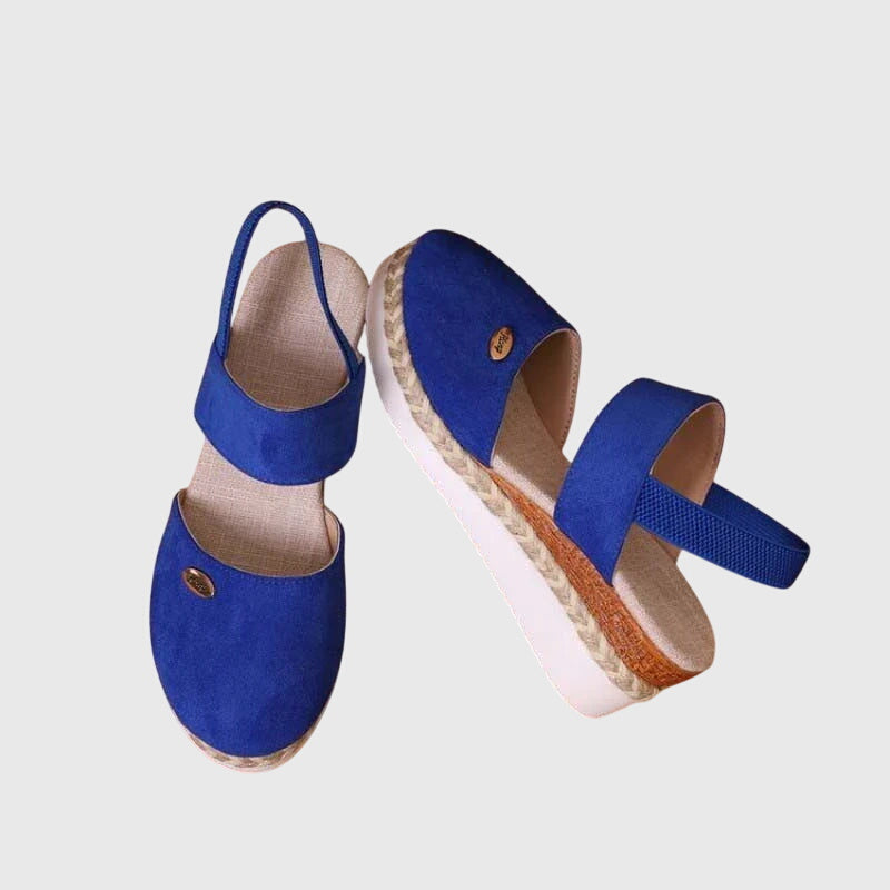 Espadrilles med Kilehæl til Damer