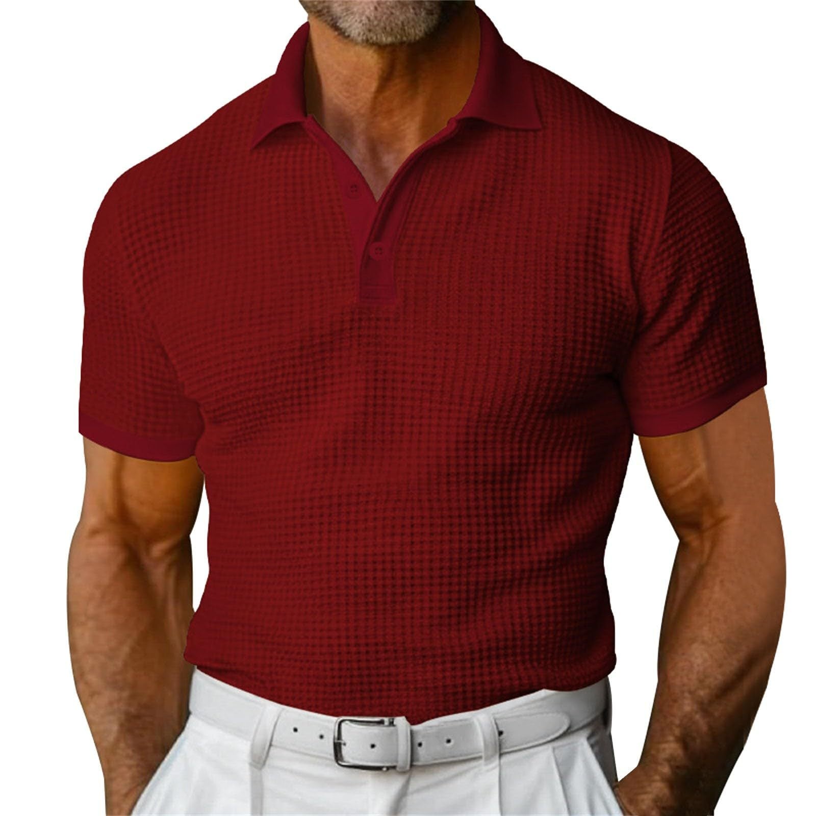 Bellivaro | Slim Fit Polo T-shirt til Mænd i 100% Bomuld – Komfort & Stil til Hverdagsbrug
