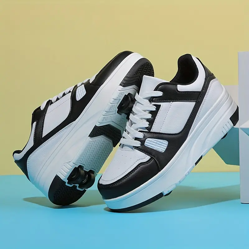 Donny Casual Rollersportschoenen – Comfortabele Unisex Sneakers met Wieltjes voor Kinderen