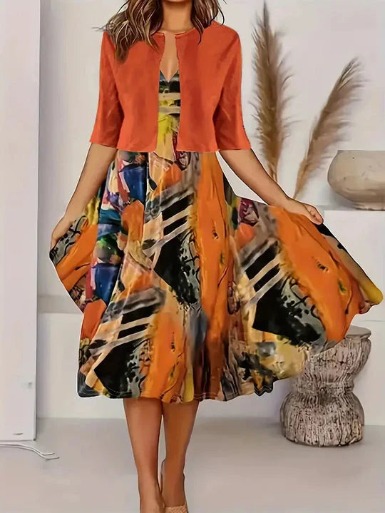 Elfriedela – Long dress for women | Timeless elegance