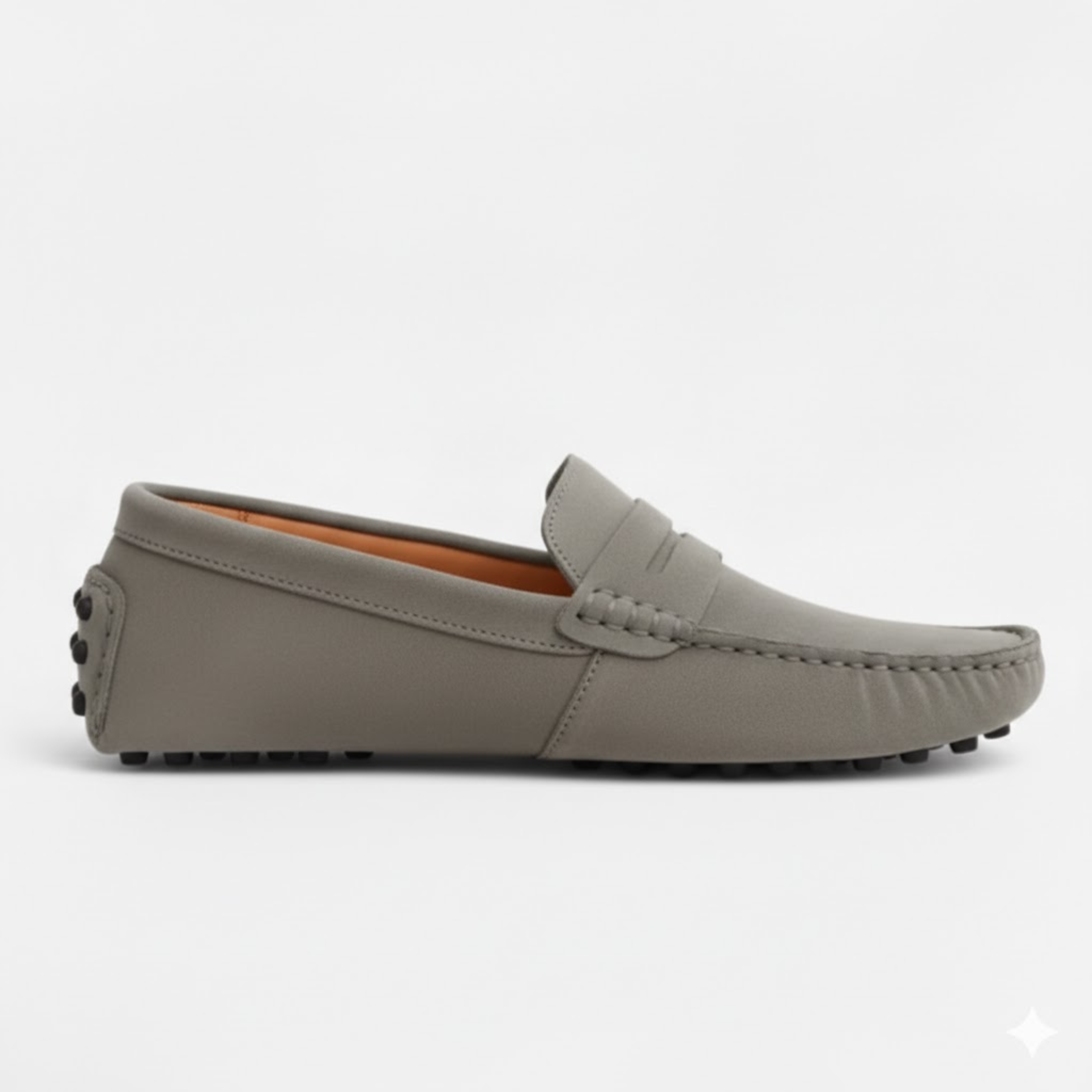 Ανδρικά loafers από γνήσιο σουέτ δέρμα – slip-on παπούτσια οδήγησης, επίπεδα μοκασίνια