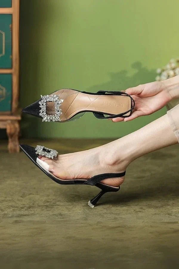 Slingback podpatky