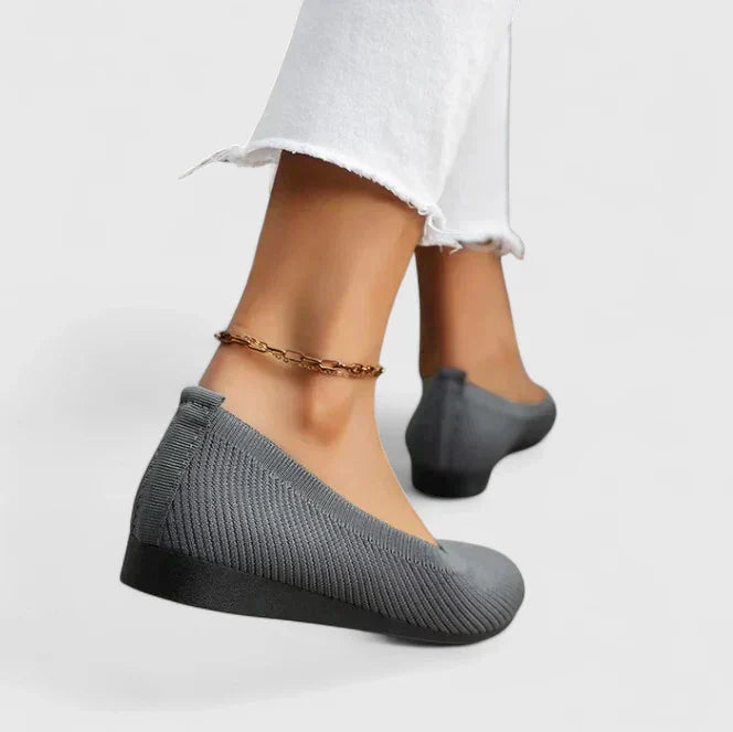 Pantofi ortopedici cu suport pentru arc și talpă antiderapantă – pantofi slip-on confortabili pentru utilizare zilnică și o postură corporală mai bună pe tot parcursul zilei