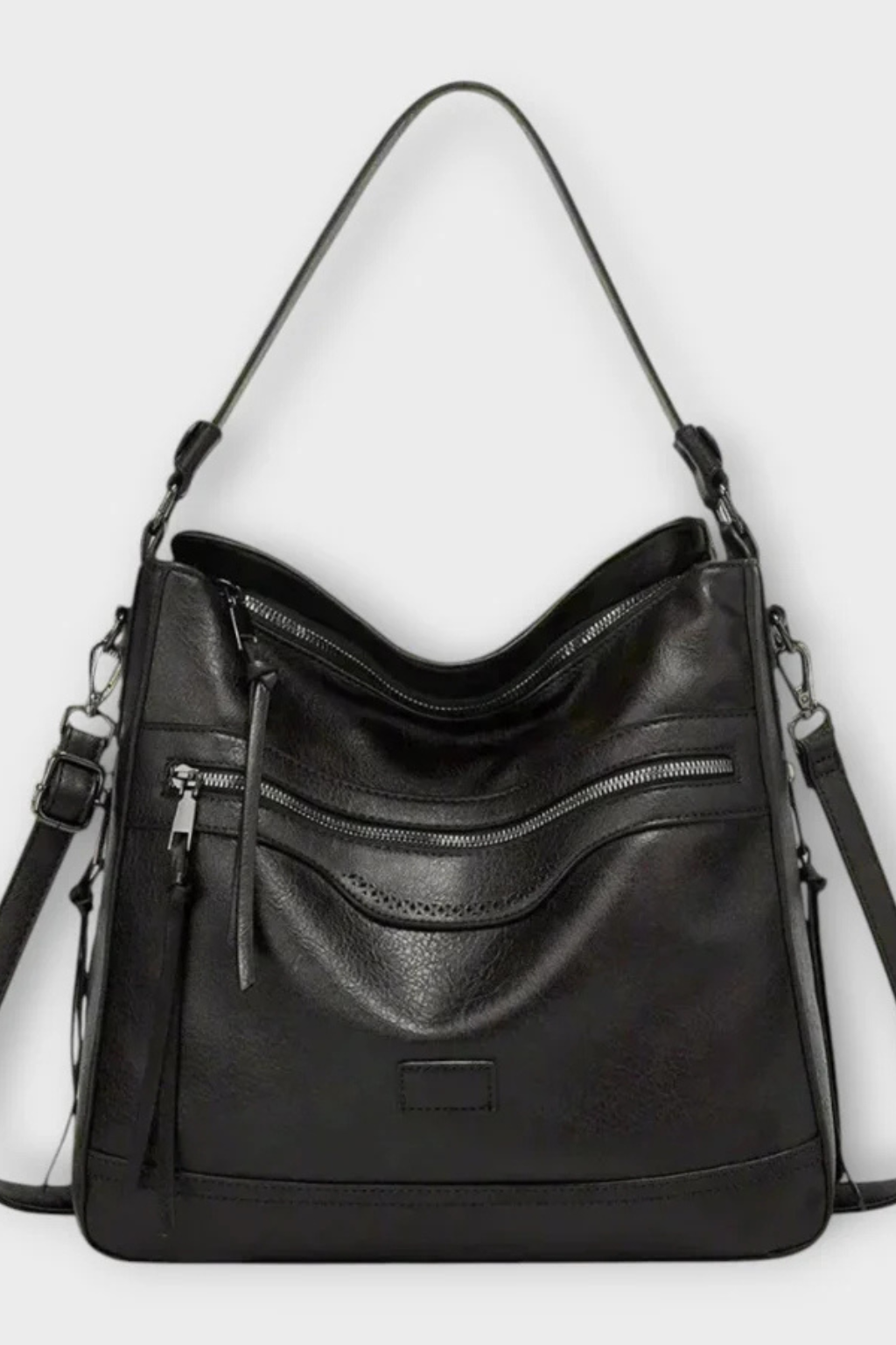 Ardelle | Shoulder Bag with Zipper Details and Loose Silhouette for Women