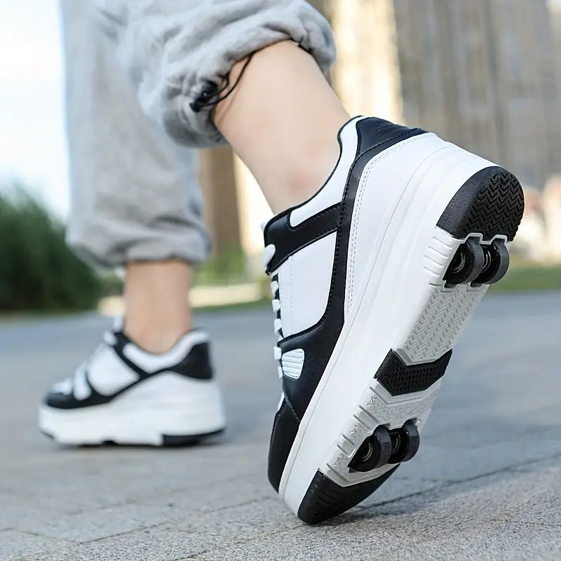 Donny Casual Rollersportschoenen – Comfortabele Unisex Sneakers met Wieltjes voor Kinderen
