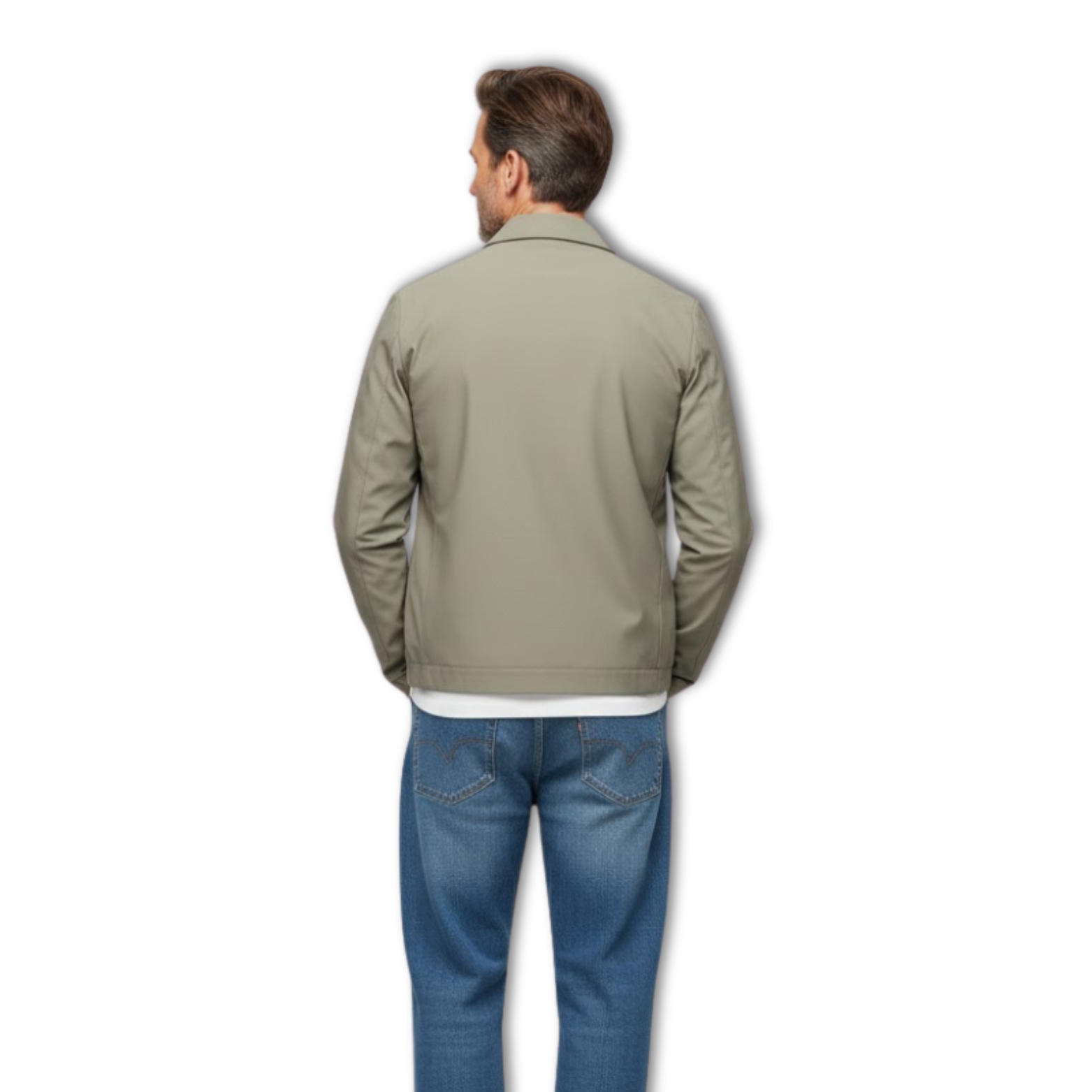 Giacca autunnale da uomo – Cappotto casual con rever, ampio e traspirante