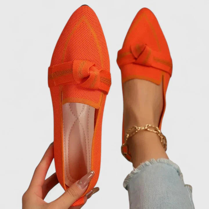 Orthopedic loafers for women | Comfortable slip-on shoes with arch support and shock-absorbing sole for everyday and work