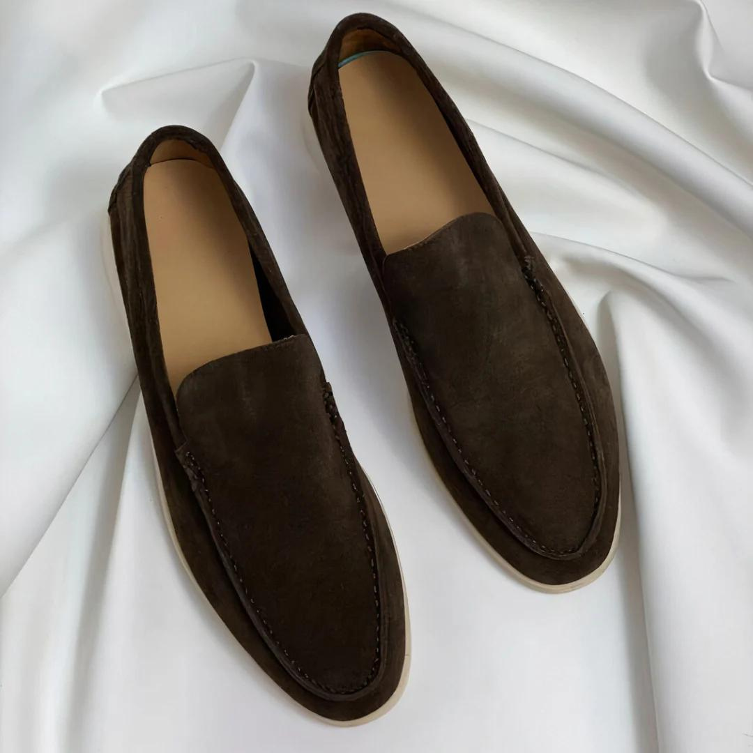 Bellivaro | Elegante læderloafers med memory foam og alsidig komfort til hverdag og forretning
