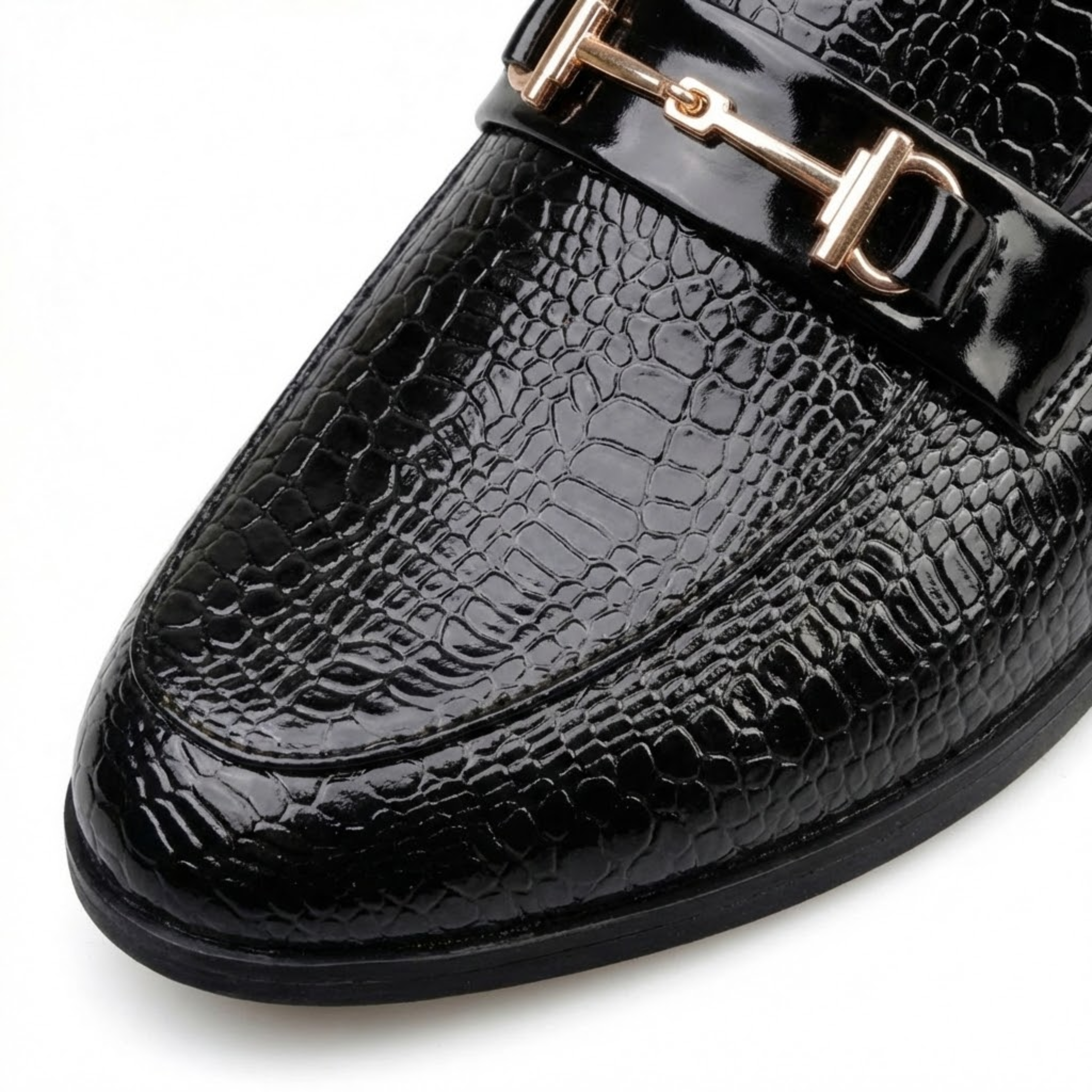 Pánské mule – otevřené mokasíny z PU kůže, slip-on boty na řízení pro pohodlné venkovní nošení