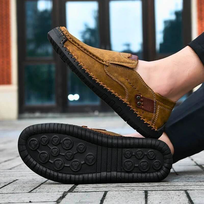 Sapatos slip-on com suporte de arco e equilíbrio