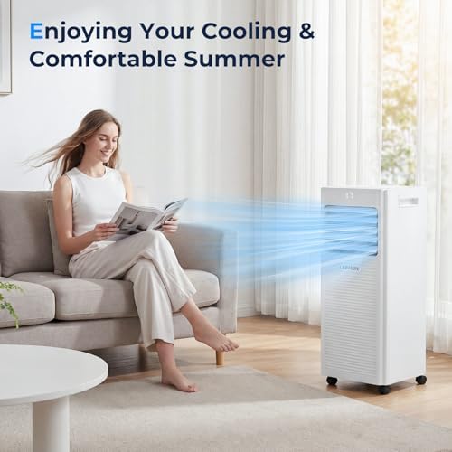 Bærbart Klimaanlæg 9000 BTU – 4-i-1 Aircondition med Affugtning