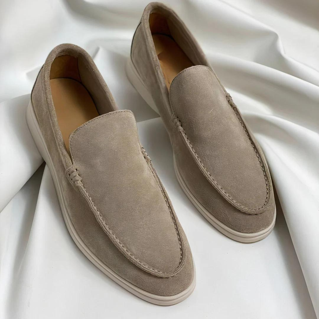 Bellivaro | Elegante læderloafers med memory foam og alsidig komfort til hverdag og forretning
