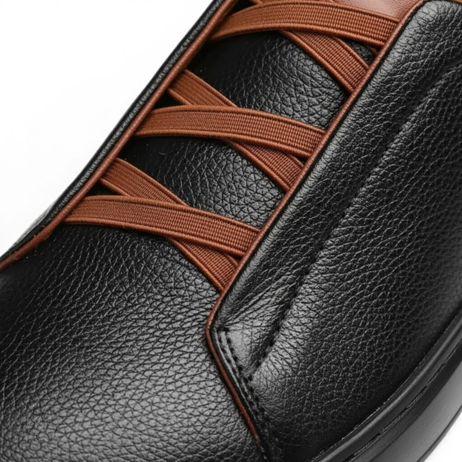Άνετο Δερμάτινο Slip-On Sneaker για Άντρες