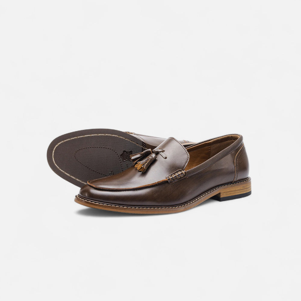 Mocassins de luxe pour homme en cuir