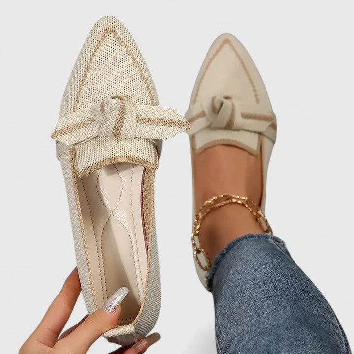 Orthopedic loafers for women | Comfortable slip-on shoes with arch support and shock-absorbing sole for everyday and work