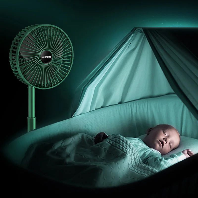 Opvouwbare USB-Tafelventilator