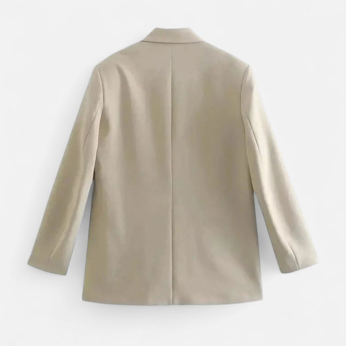 Dobbeltradet Blazer til Kvinder med Klassisk Revers