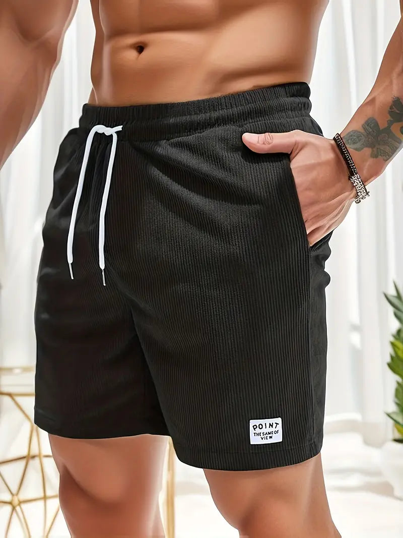 Heren Corduroy Zomershorts met Katoenlook