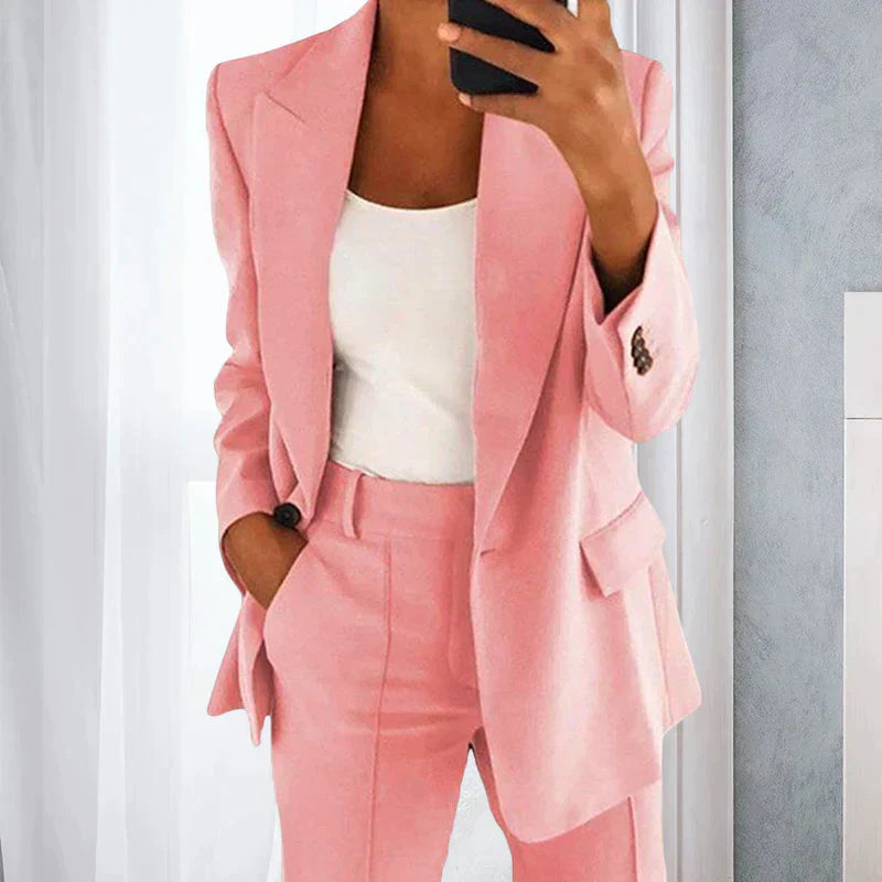 TARA - Elegant Blazer and Business Pants Set