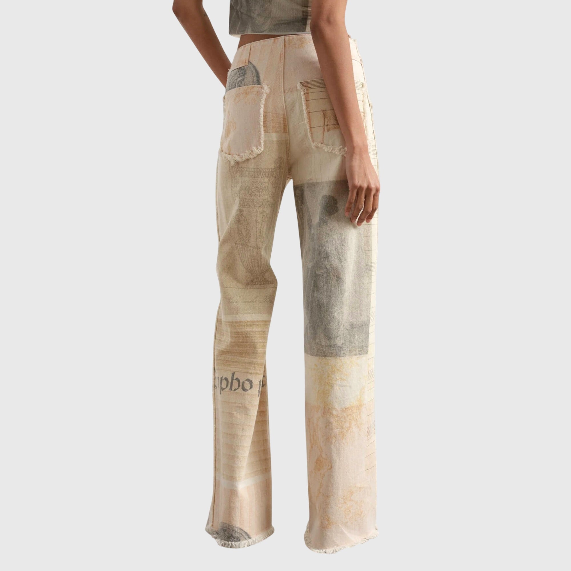 Alma - Jeans med brede ben