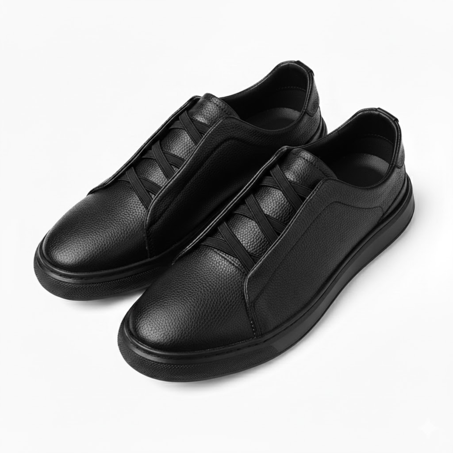 Άνετο Δερμάτινο Slip-On Sneaker για Άντρες