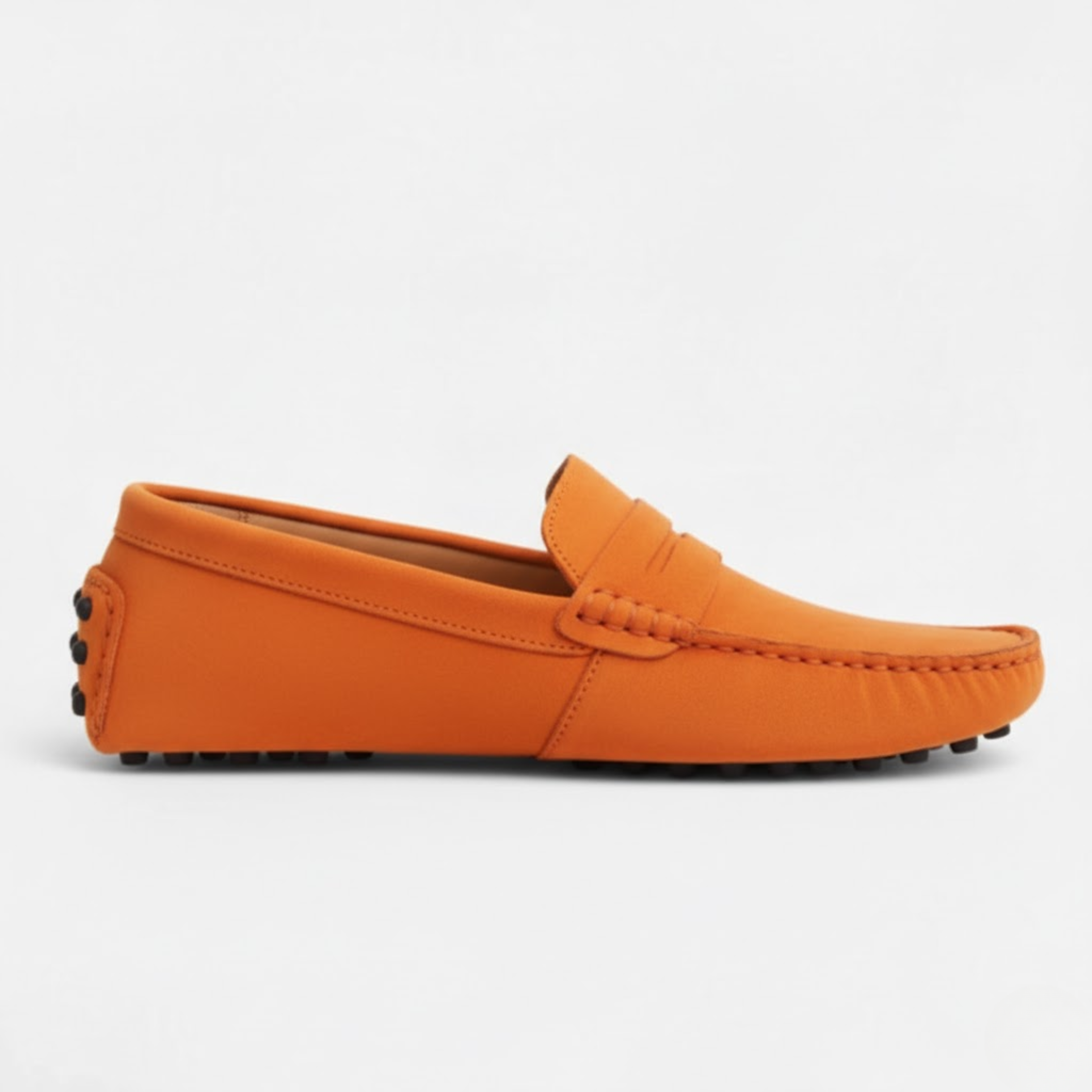 Ανδρικά loafers από γνήσιο σουέτ δέρμα – slip-on παπούτσια οδήγησης, επίπεδα μοκασίνια