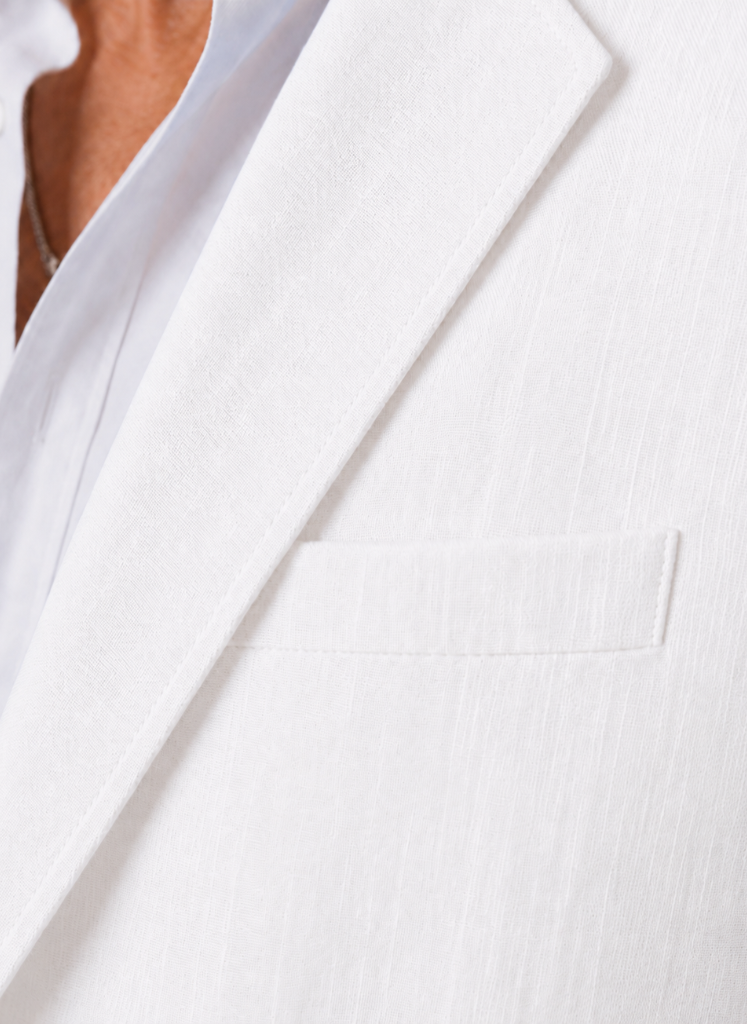 Let Blazer til Mænd med Skræddersyet Smart Casual Pasform