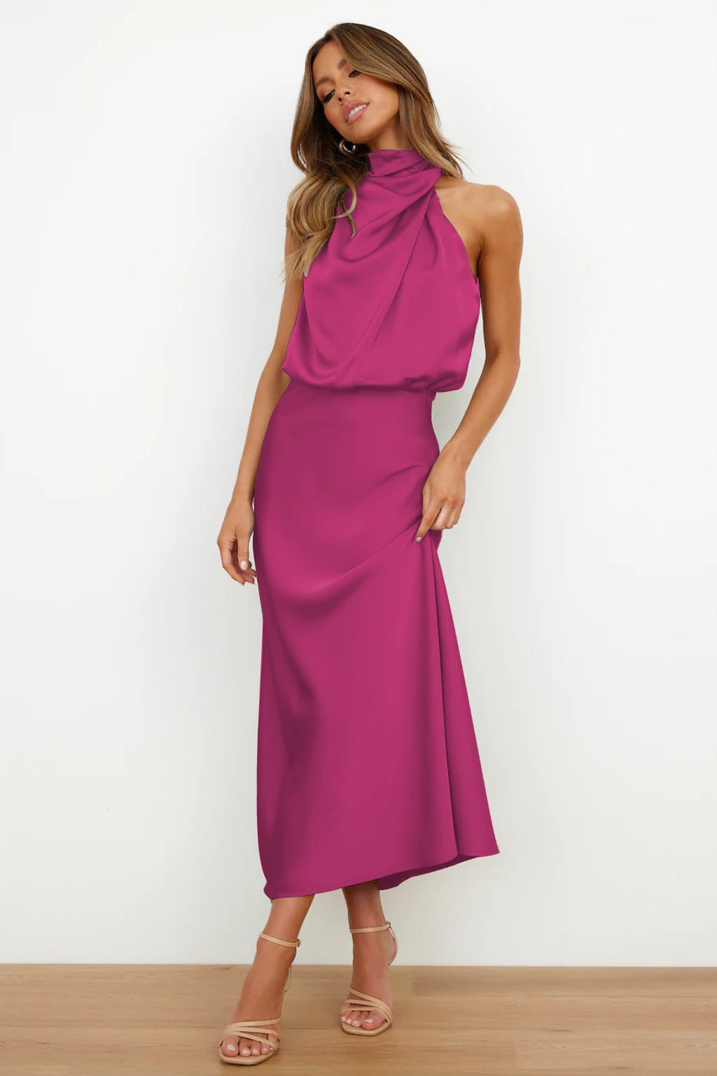 Falda midi elegante a medida