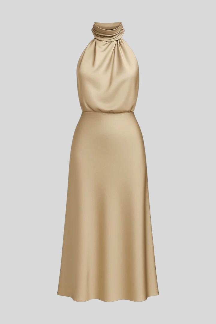 Falda midi elegante a medida