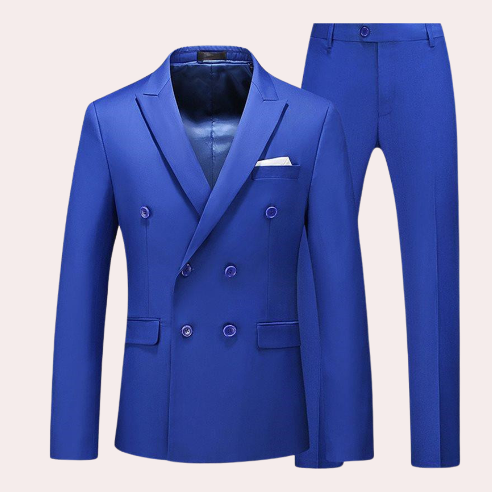 Bellivaro | Klassisk 2-delt Herresæt til Stilfulde og Komfortable Looks