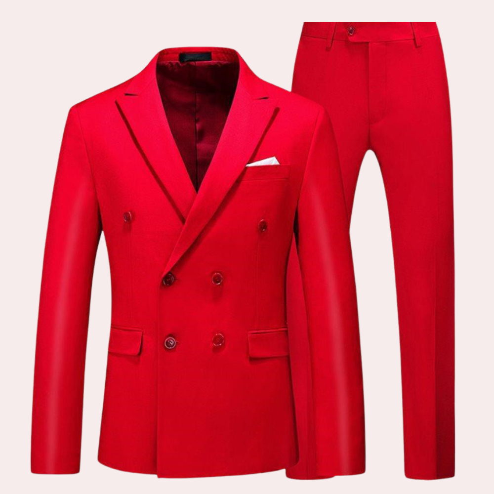 Bellivaro | Klassisk 2-delt Herresæt til Stilfulde og Komfortable Looks