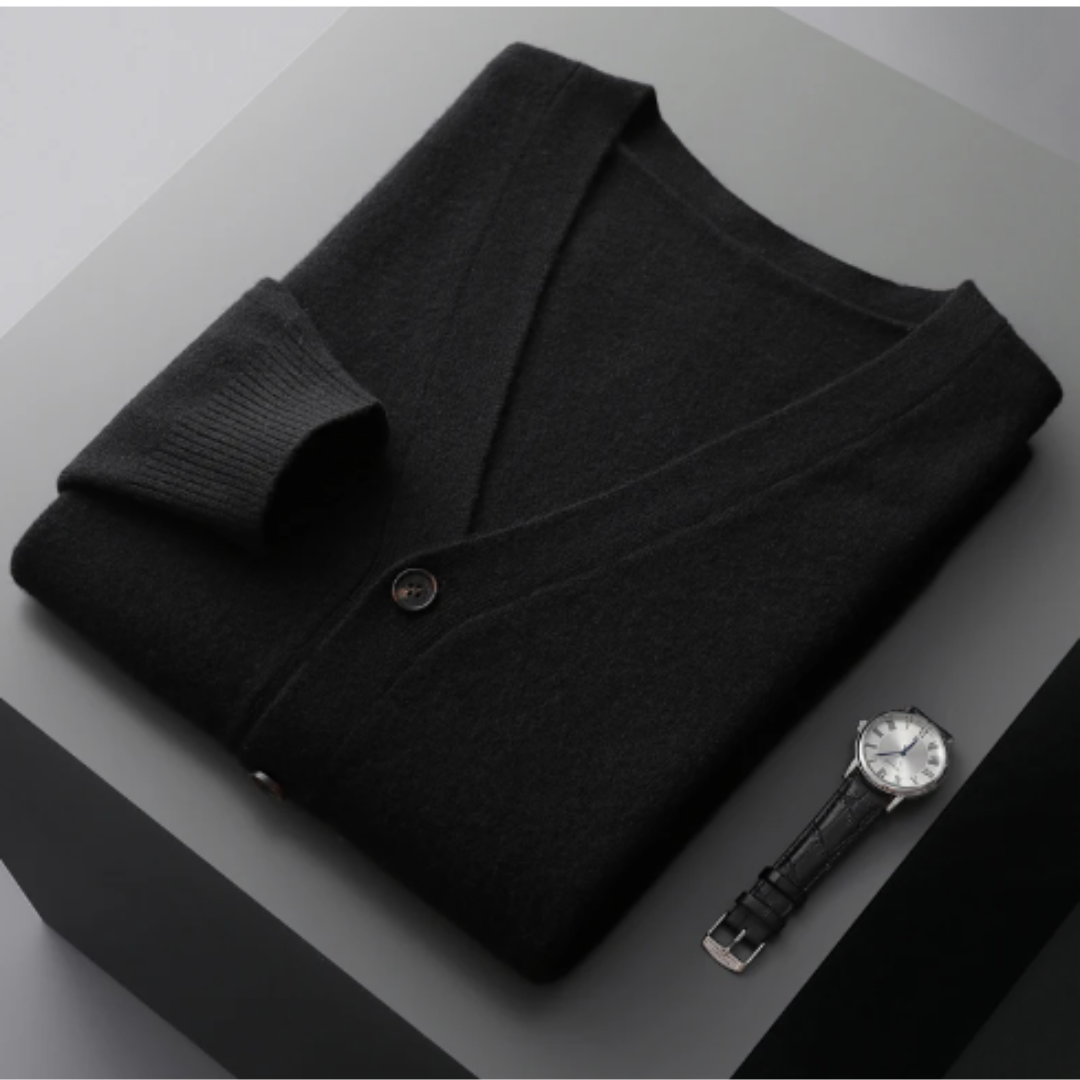 Bellivaro | Tidløs Cardigan I Luksuriøst Materiale Med Elegant Pasform