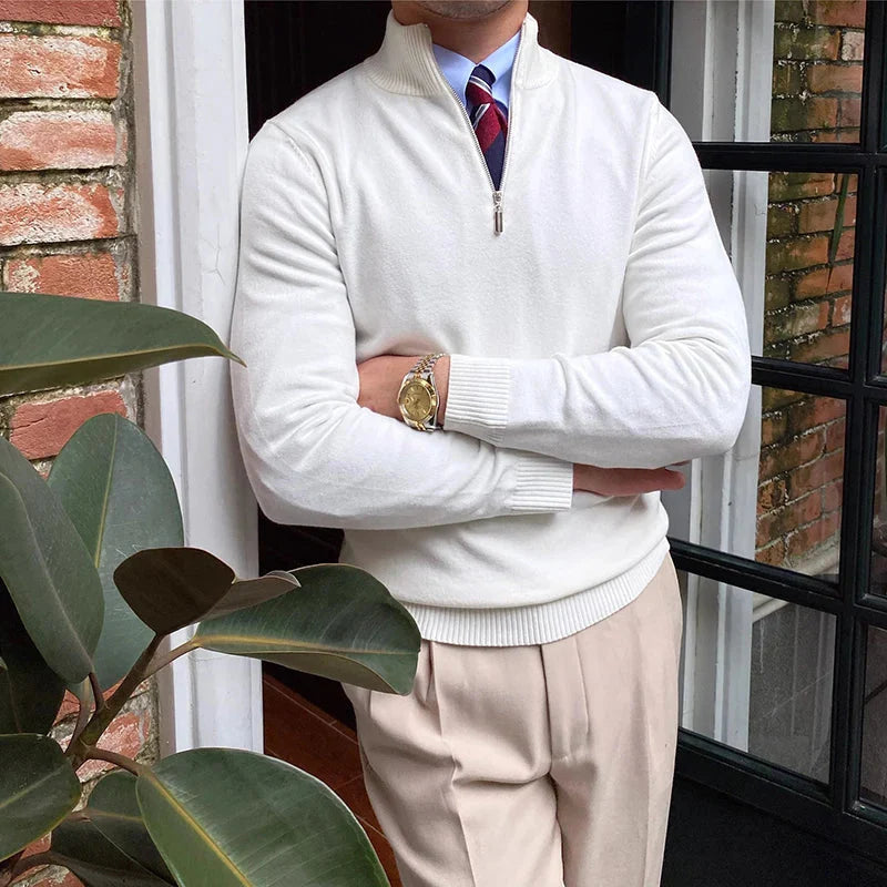 Bellivaro | Half-Zip Herretrøje | Tidløst Design