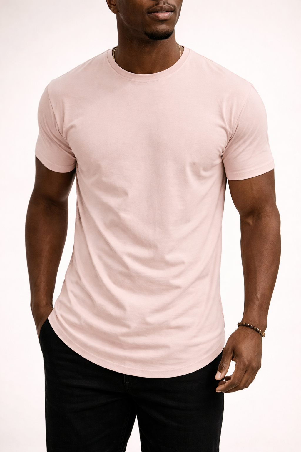 Herre Basis Bomulds-T-shirt – Tidløs Stil & Daglig Komfort