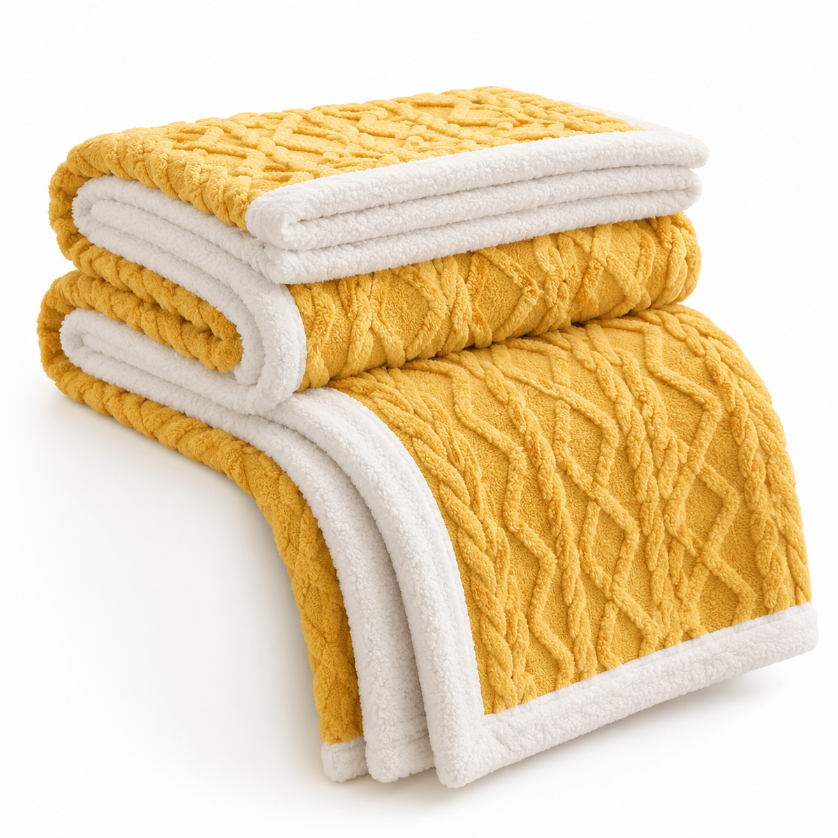 Blødt Fleece Tæppe til Sofa og Seng – 6 Størrelser