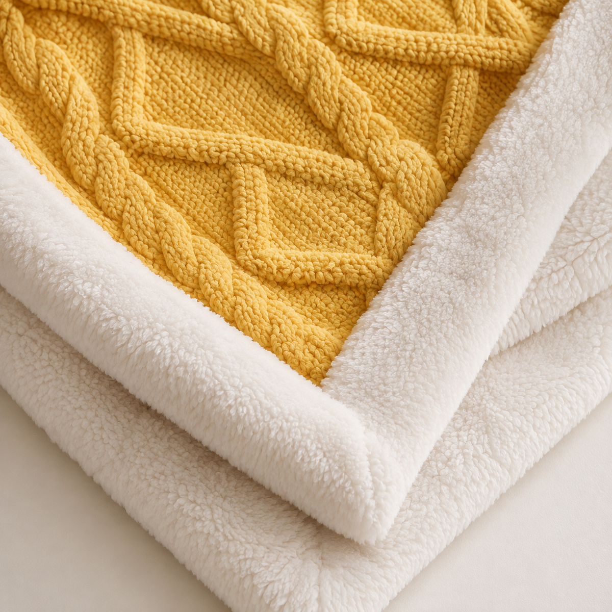 Blødt Fleece Tæppe til Sofa og Seng – 6 Størrelser