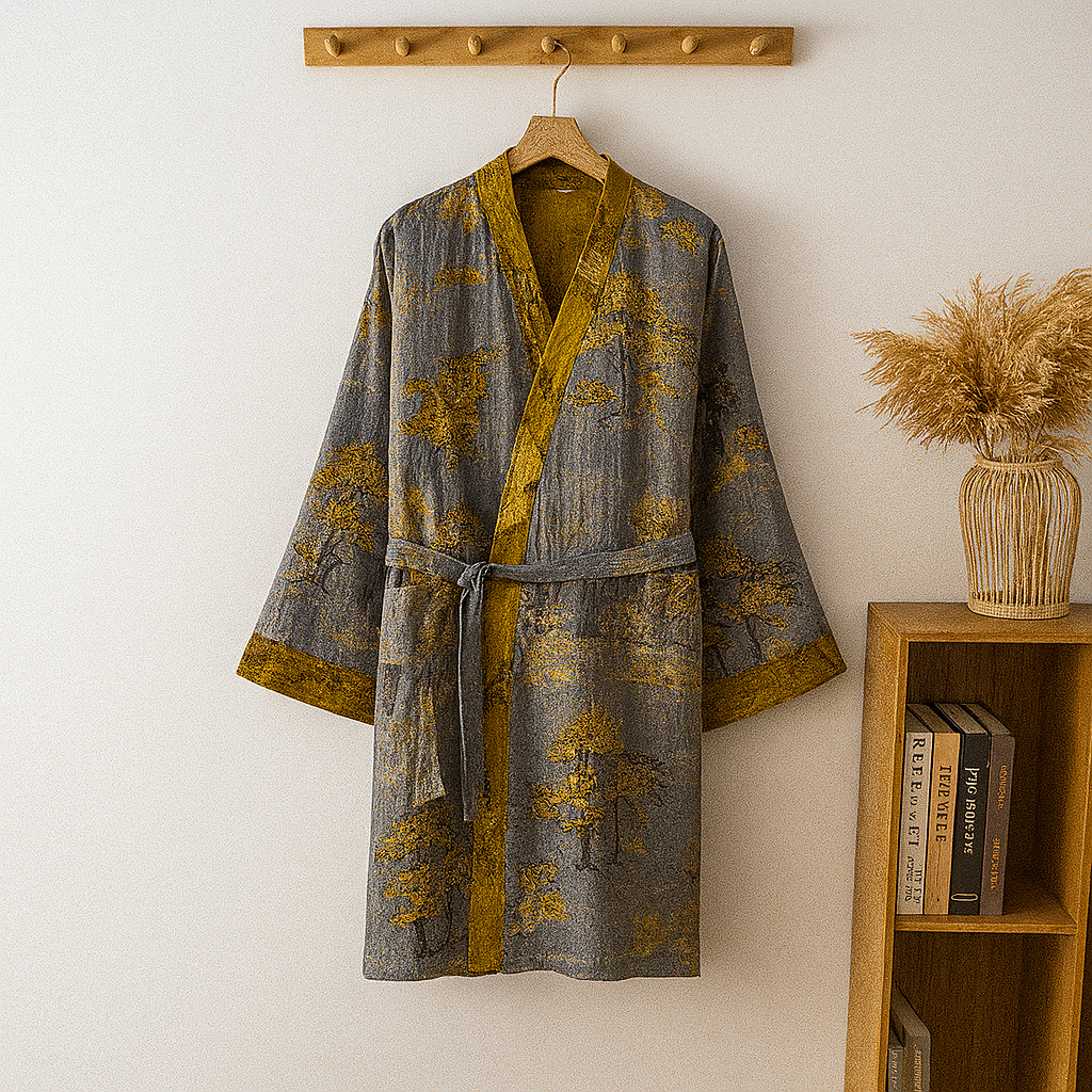Lehký bavlněný kimono pro muže