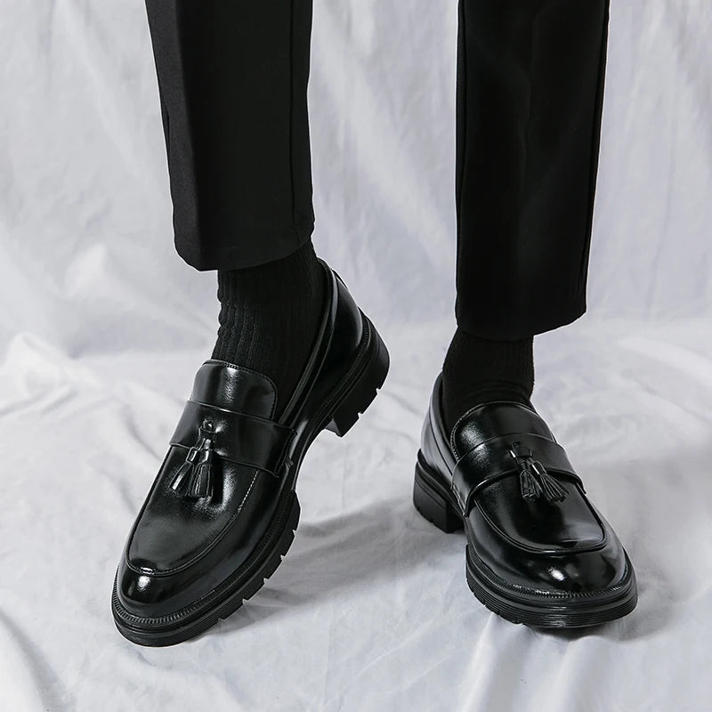 Læder Loafers til Herrer
