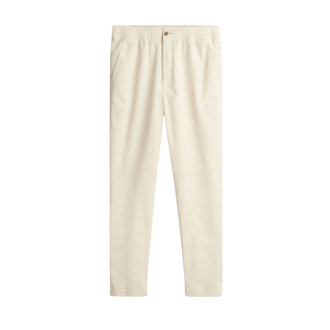Pantaloni din in NOBA Regular Fit cu croială lejeră