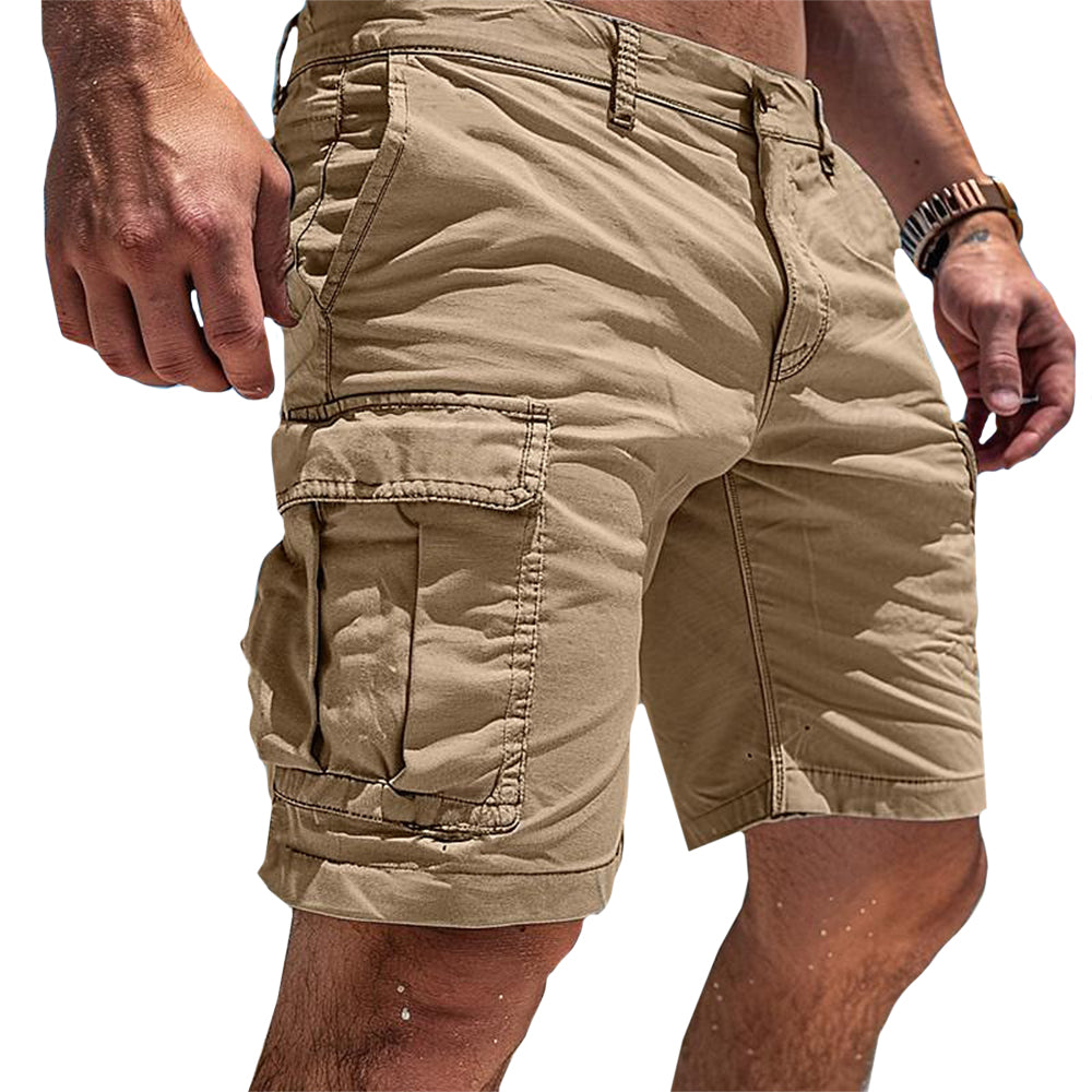 Pantalones cortos cargo para hombre