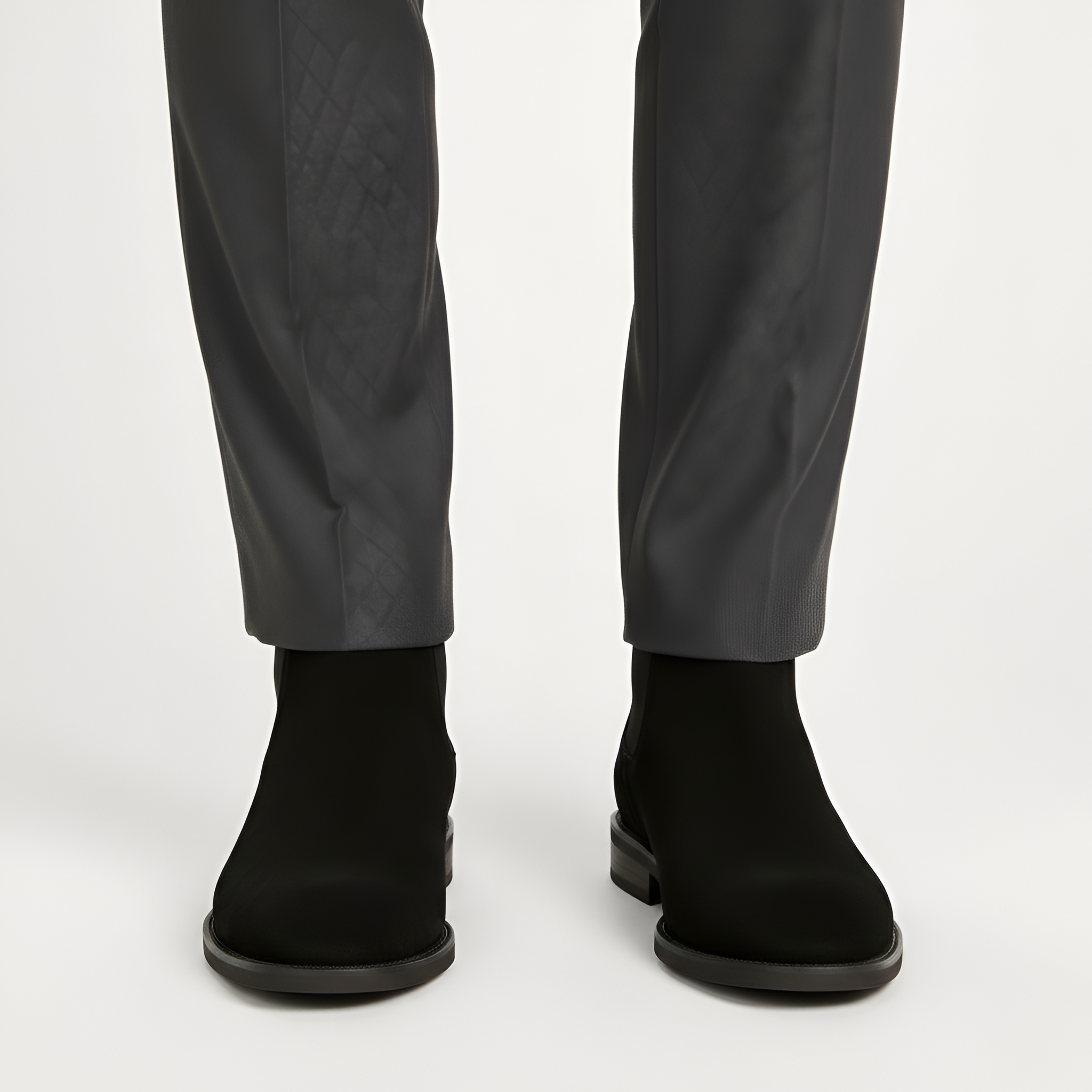 Bellivaro Chelsea férfi csizma velúr bőrből, alacsony talppal