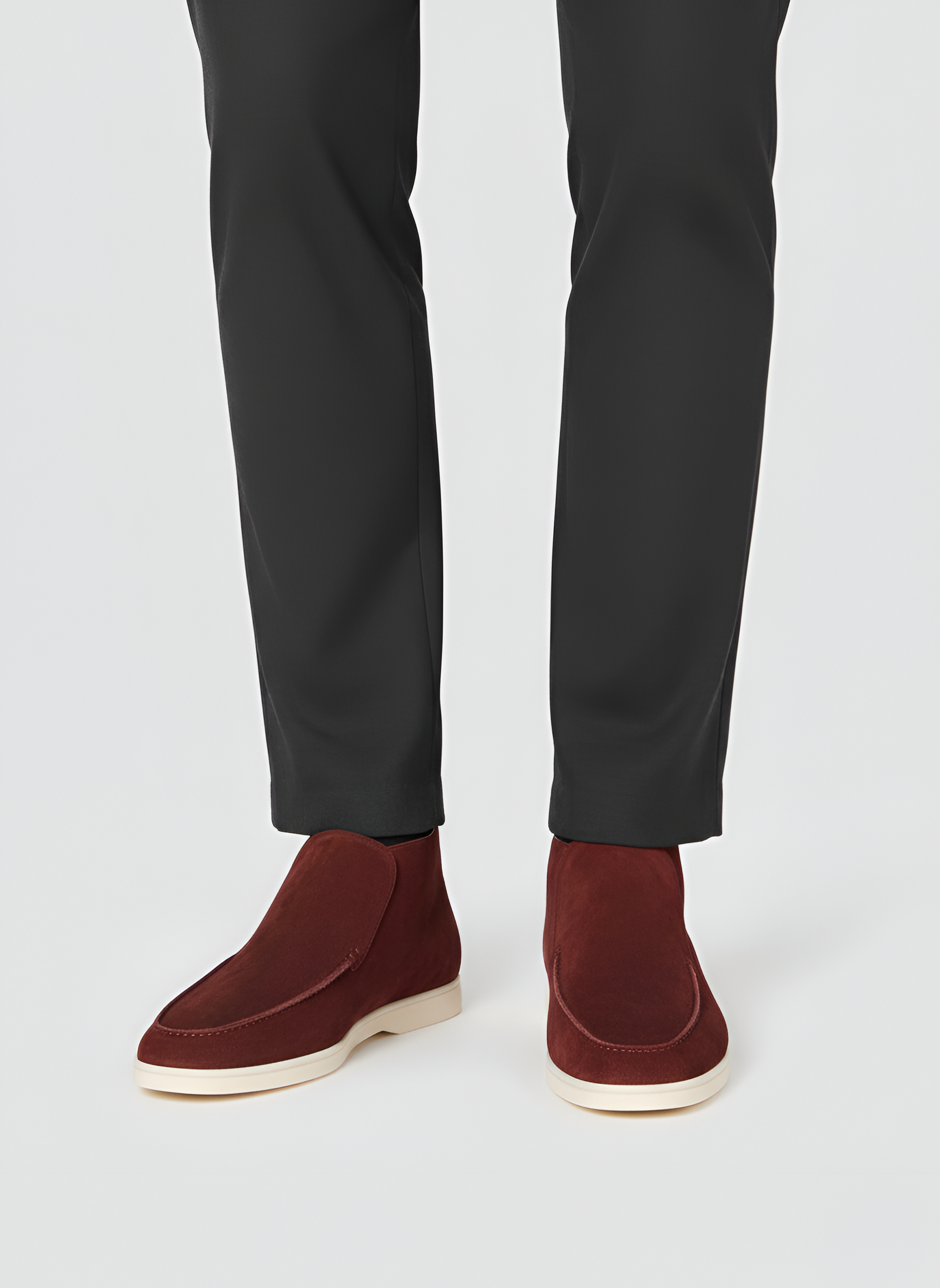 Bellivaro Herre Loafers i Ruskind med Slip-On Design og Komfortabel Sål