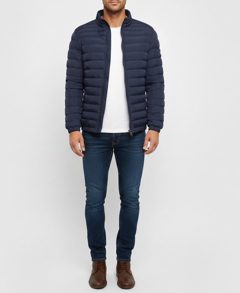 Bellivaro ανδρικό μπουφάν puffer ελαφρύ χειμερινό μπουφάν