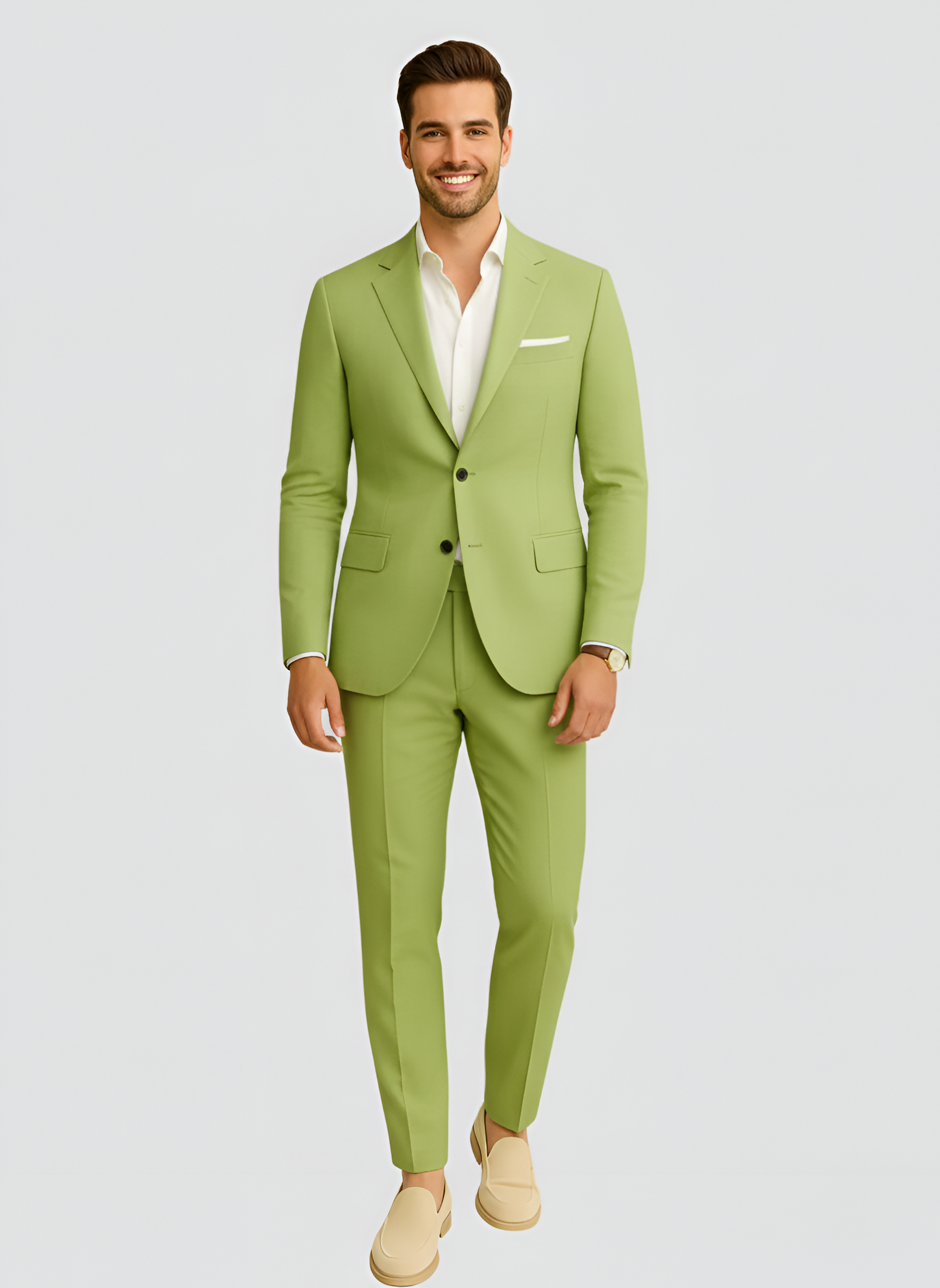 Bellivaro Pánsky oblek z vlnenej zmesi Slim Fit