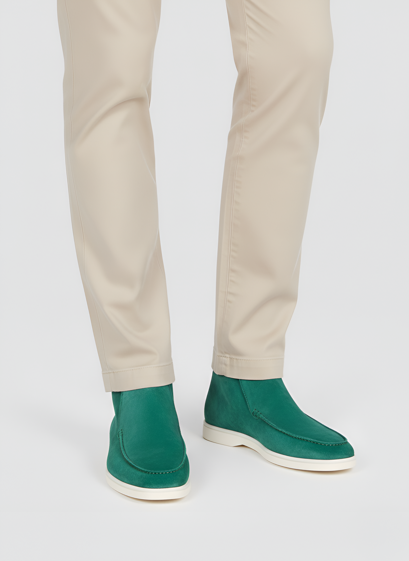 Bellivaro Herre Loafers i Ruskind med Slip-On Design og Komfortabel Sål