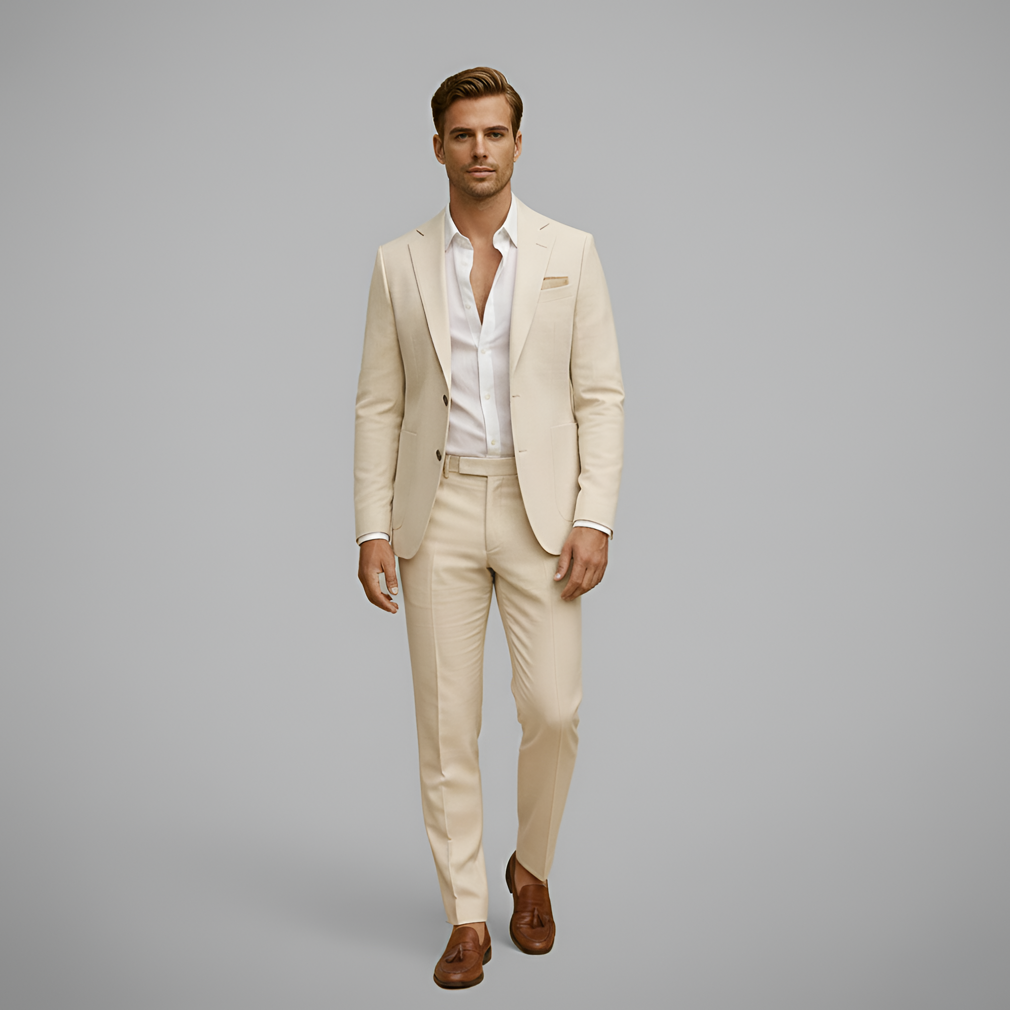 Bellivaro férfi blézer szabott fazon formális és modern használatra