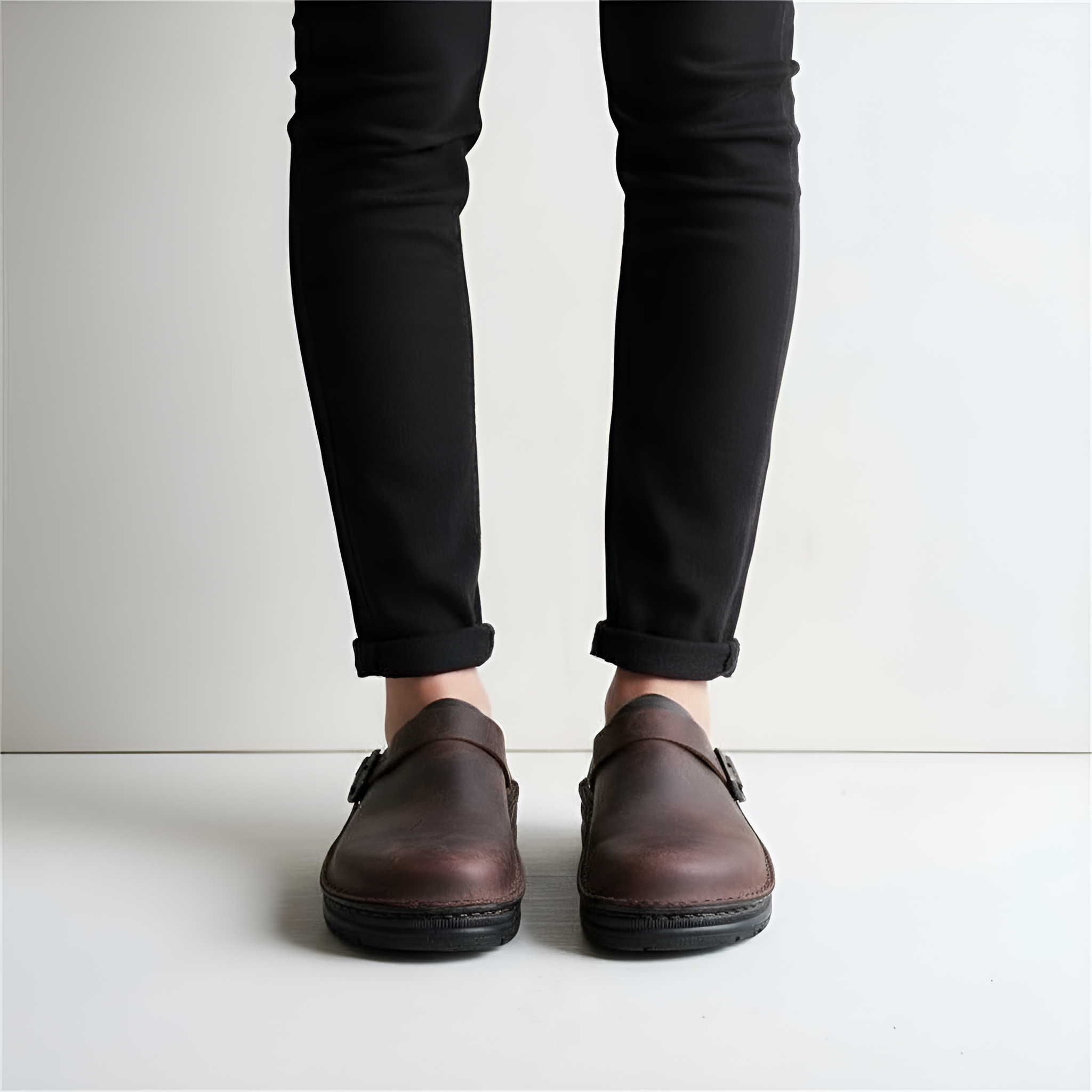 Bellivaro férfi bőr klumpa állítható pánttal