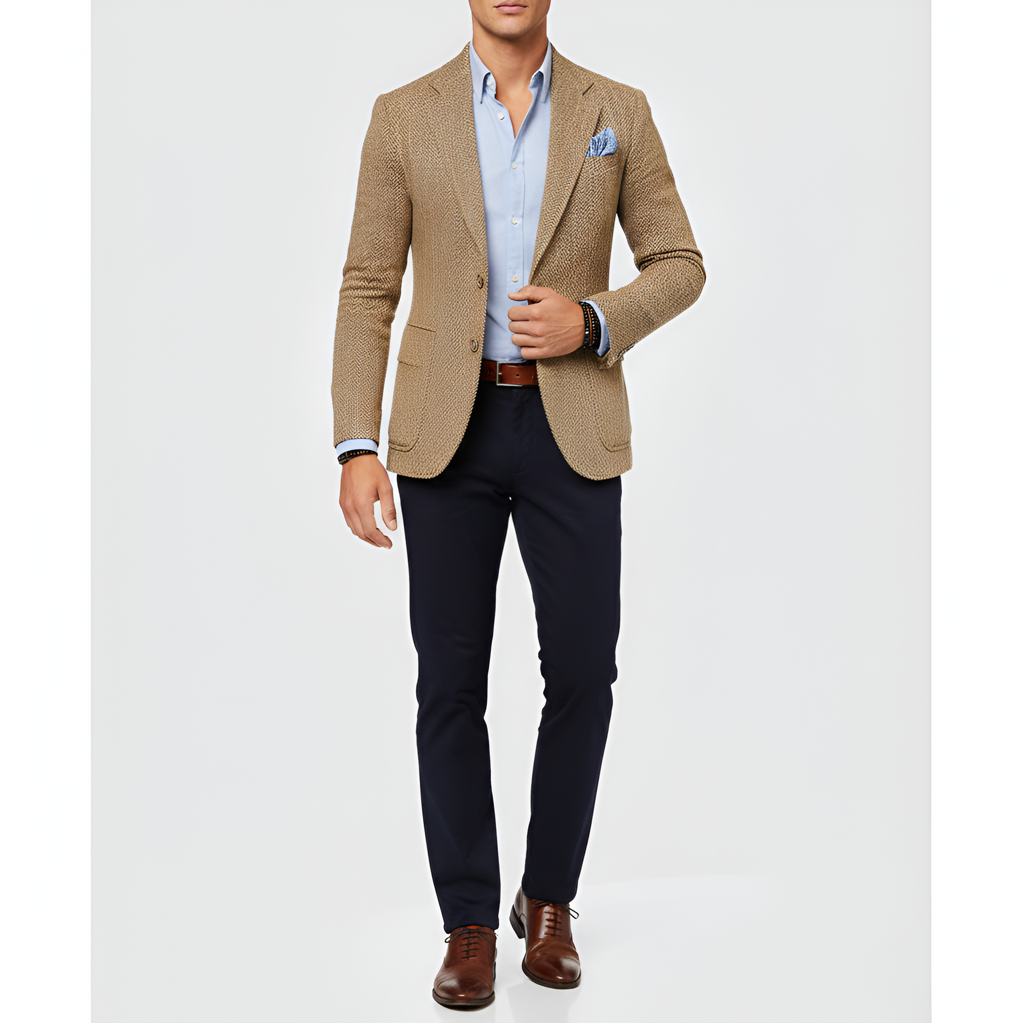 Bellivaro ανδρικό σακάκι μπλέιζερ από βαμβακερό μείγμα