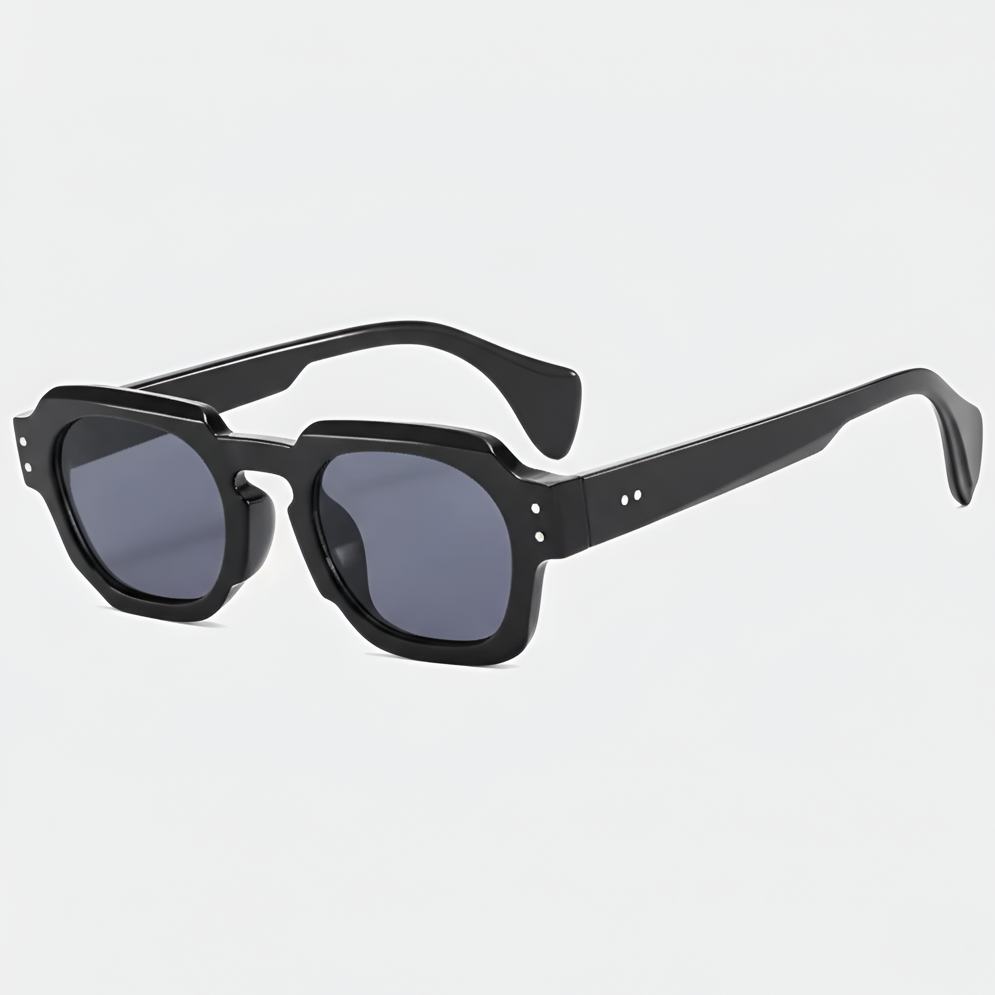 Gafas de sol para hombre con protección UV400 y montura cuadrada