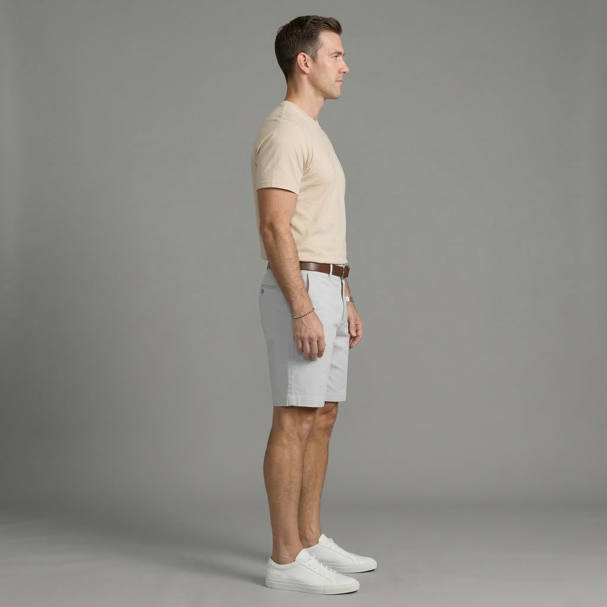 Herre Chino Shorts Lette Sommer Shorts til Hverdag og Fritid